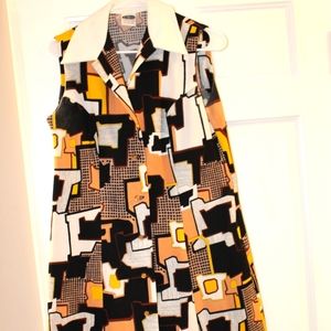 Vintage 70's Dress Size Large